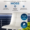 Стул полубарный Base букле бежевый MOSS 130 60см фото в интернет-магазине Stoolmarket