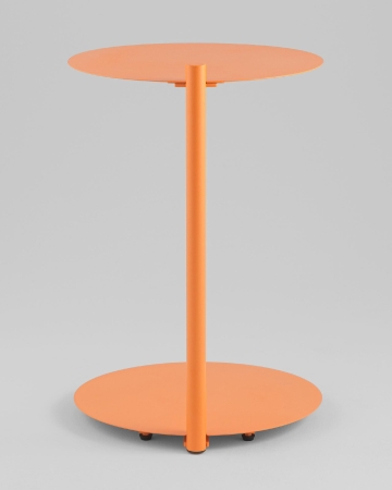 Журнальный столик Siara металл оранжевый