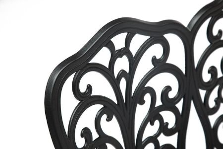 Скамья Secret De Maison Symphonie сплав металла, алюминий, 95х56х92 см, черный