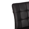 Стул обеденный Bari черный, экокожа и металл, мягкое сиденье, без подлокотников Стул обеденный Bari черный, экокожа и металл, мягкое сиденье, без подлокотников