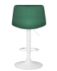 Набор 2 шт Стул барный TAILOR WHITE, зеленый велюр (MJ9-88)