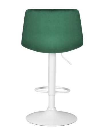 Набор 2 шт Стул барный TAILOR WHITE, зеленый велюр (MJ9-88)