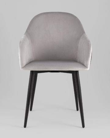 Стул Новел New велюр светло-серый Стул Новел New велюр светло-серый
