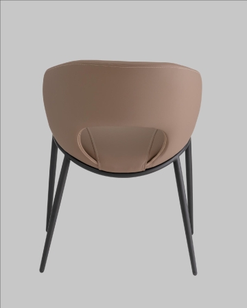 Стул Вивьен экокожа светло-коричневый