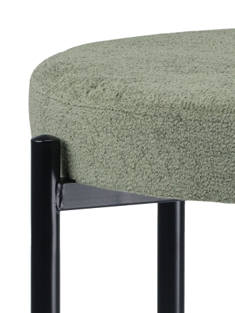 Табурет Maso букле зеленый MOSS 615