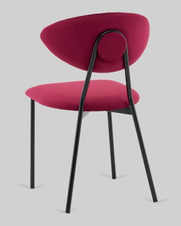 Стул обеденный Квинси велюр винный
