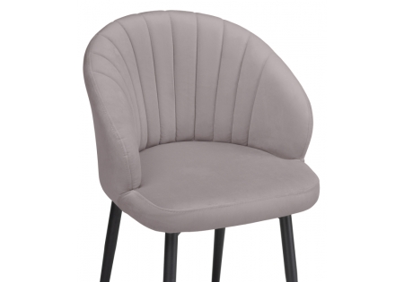 Стул на металлокаркасе Бэнбу крутящийся MR-28, черный