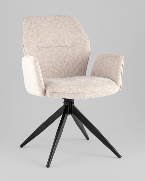 Стул обеденный Helm рогожка бежевый