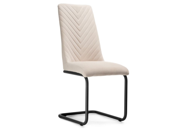 Стул Лулла бежевый, черный