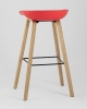 Стул барный LIBRA красный