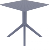 Стол пластиковый Sky Table 70 серый
