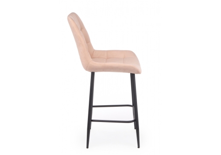Барный стул Челси 360 бежевый (zd 210), черный np