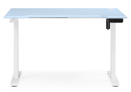 Компьютерный стол Маркос 120х75 голубой, белый