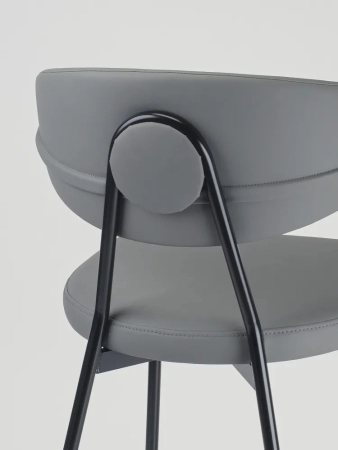 Стулья для кухни Дрим серая экокожа NAPPA 993, комплект 2шт