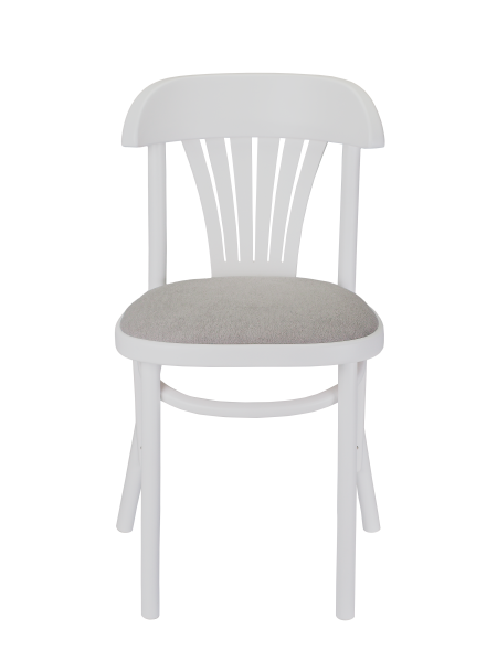 Стул Астра белый, букле бежевый MOSS 130