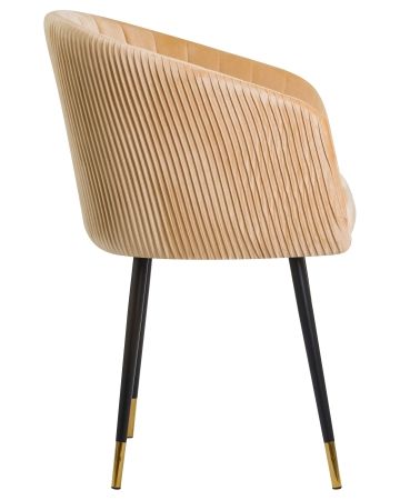 Стул обеденный MARY песочный велюр 1922-3