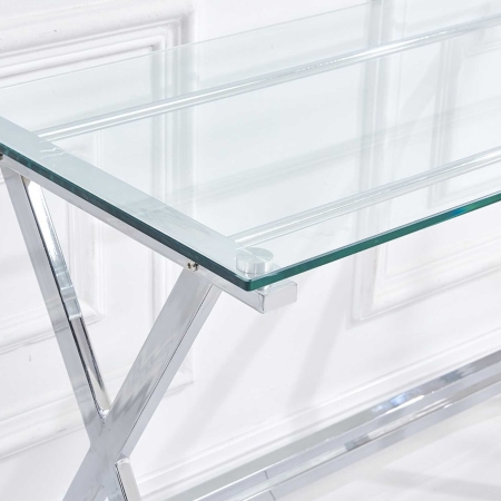 Стол F-651 прозрачный