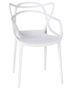 Набор 4 шт Стул обеденный MASTERS, белый (W-02)