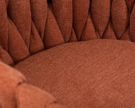 Набор 2 шт Стул обеденный MATILDA, оранжевая ткань (LAR 275-27)