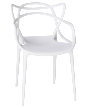 Набор 4 шт Стул обеденный MASTERS, белый (W-02)