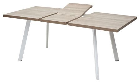 Стол BRICK M 140 дуб трюфель, белый