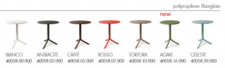 Стол пластиковый обеденный Spritz + Spritz Mini черный