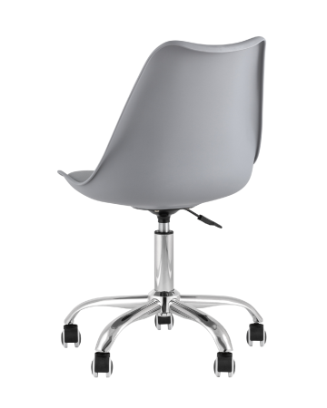 Стул офисный BLOK NEW пластиковый серый