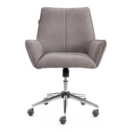 Кресло Murano/Мурано бежевый, хром