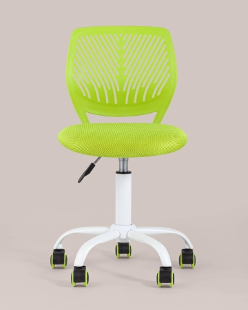 Кресло компьютерное детское Анна салатовый