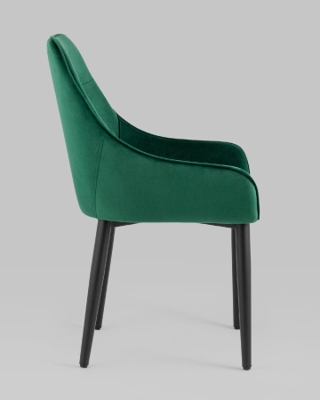 Стул Диана велюр изумрудный