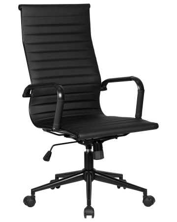 Офисное кресло для руководителей CLARK SIMPLE BLACK, чёрный