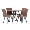 Стул обеденный Bari темно-бежевый