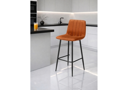Барный стул Дани Мини терракотовый (zd 432), черный np