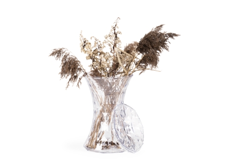 Журнальный стол Button 30x47 прозрачный