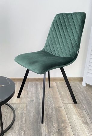 Стул DAIQUIRI BLUVEL-78 зеленый велюр