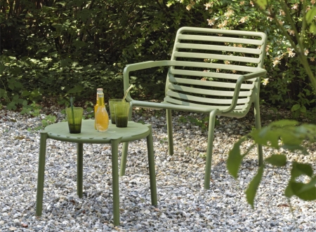 Лаунж-кресло пластиковое Doga Relax агава