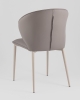 Стул обеденный Deia серая экокожа серые ножки