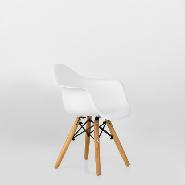 Кресло N-2 Eames Style детское белый