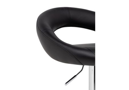 Барный стул Oazis черный, хром
