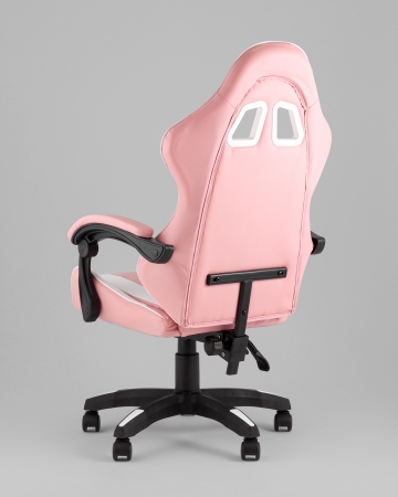 Кресло спортивное TopChairs MG-7035 розово-белый фото в интернет-магазине Stoolmarket