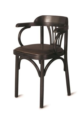 Деревянный стул Венский венге с мягким сиденьем из экокожи