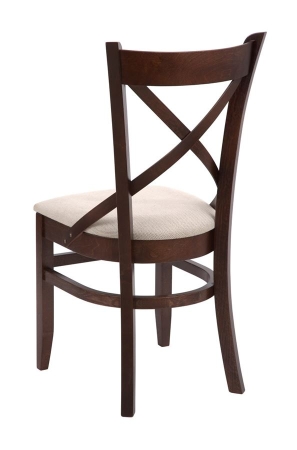 Стул "Hugo" темный тон, бежевый
