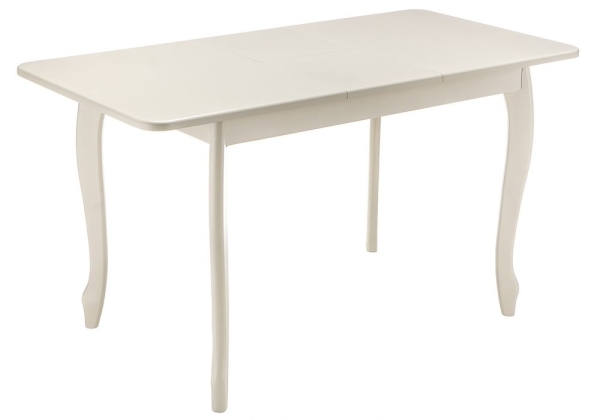 Деревянный стол Амато молочный