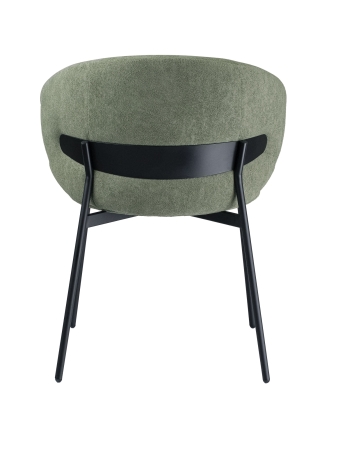 Стул для кухни SOLIS зеленый букле MOSS 615