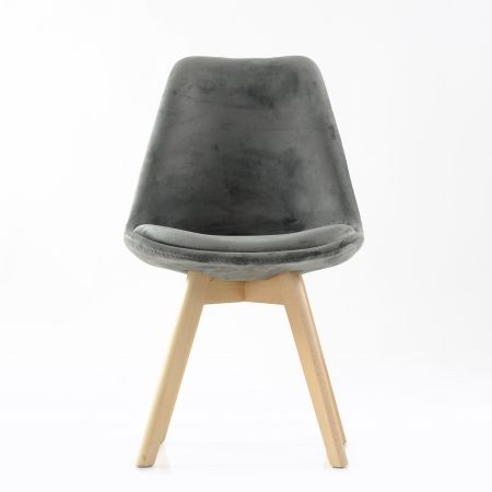 Стул Sephi темно-серый велюр