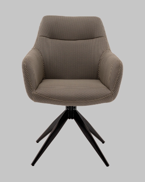 Стул обеденный Enid серо-зеленый ткань Sonic