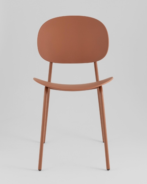 Стул Edie пластик коричневый NP