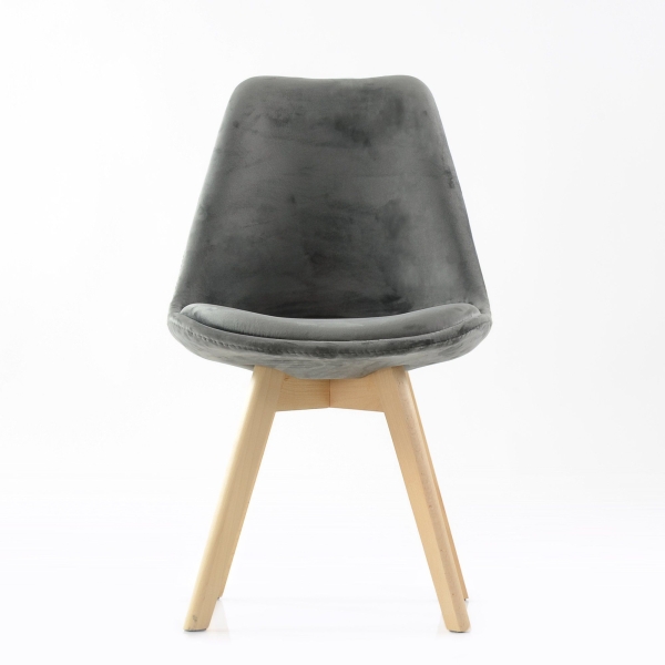 Стул Sephi темно-серый велюр Стул Sephi темно-серый велюр