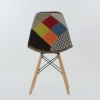 Стул Eames style Patchwork мультиколор Стул Eames style Patchwork мультиколор