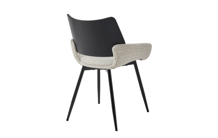 Стул JY6286X-T2 бежевый и черный